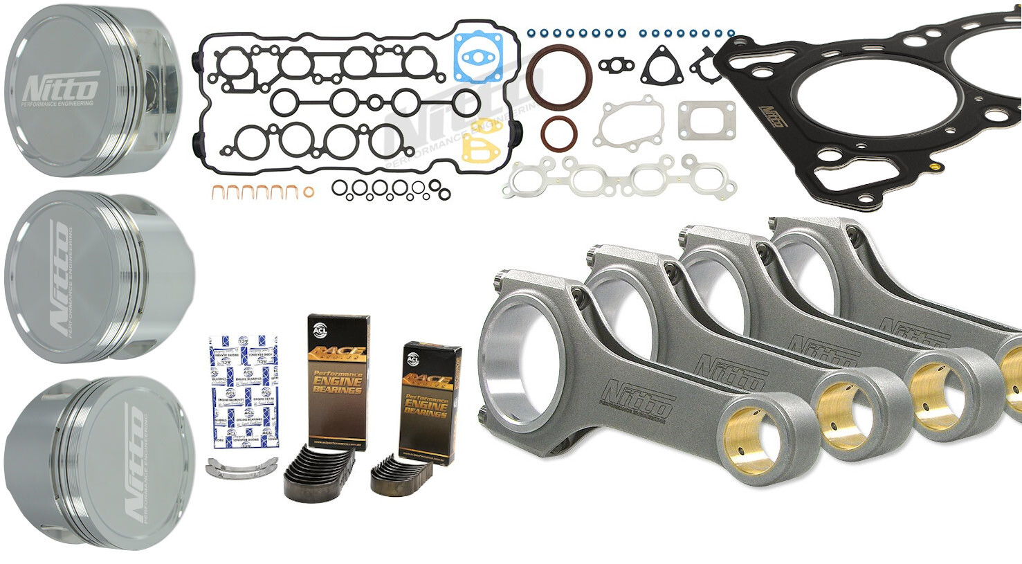 Automotive NITTO Engine Gasket Kit for NISSAN SR20 S15 SLIVIA TURBO
