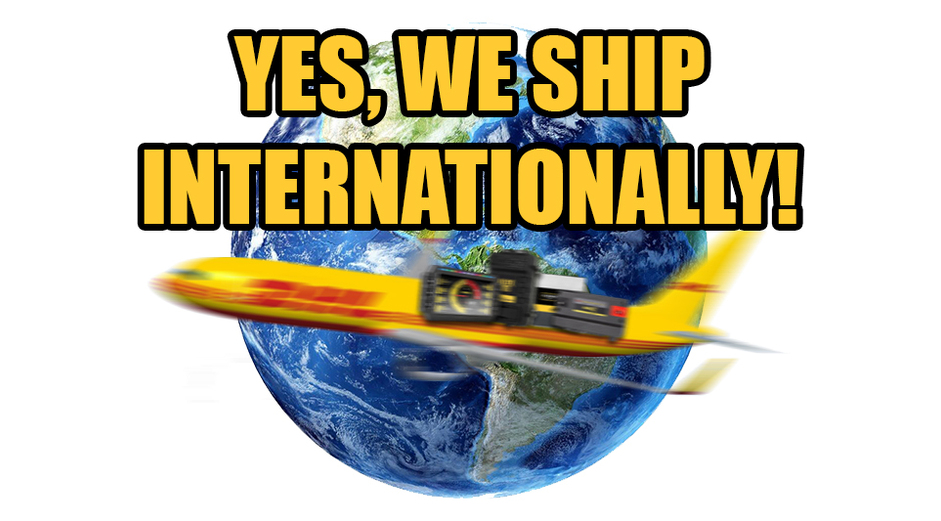 We Ship Internationally