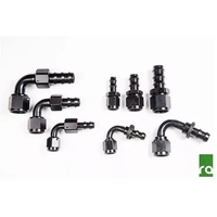 Radium PushLok Hose End 10AN Straight