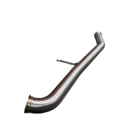 SP Mufflers 4 Inch Cat Back Stainless Exhaust With Cannon - Suit R32 GTR With Straight Mid Pipe