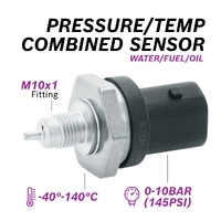 Bosch Combined Liquid Pressure and Temperature Sensor 10 bar & 140 deg C