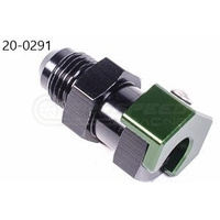 Radium 3/8" SAE Female EFI Quick Connect to 6AN Male Straight Low Profile Fitting