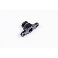 Radium FPR Adaptor 8AN ORB, 11mm Bore, 39mm Spacing, M6 - Subaru WRX STI 01-07/Mitsubishi Evo X/Mazda MX-5/Toyota 2JZ
