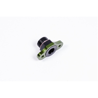 Radium FPR Adaptor 8AN ORB, 11mm Bore, 32mm Spacing, M5 - Subaru/Nissan/Mazda RX-7