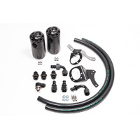 Radium Dual Catch Can Kit, 15-17 Ford Mustang GT, Fluid Lock