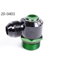 Radium V1 10AN ORB to 8AN Male Flare Swivel Banjo Fitting