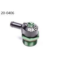 Radium V1 10AN ORB to 8.5mm Hose Barb Swivel Banjo Fitting