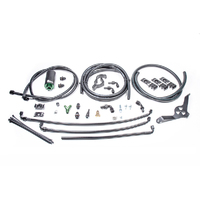 Radium Fuel Rail Plumbing Kit w/Stainless Filter - Subaru WRX/STI 08-14