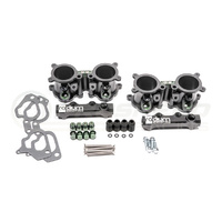 Radium Dual Injector TGV Delete & Fuel Rail Kit Black Coated - Subaru WRX/STI/FXT/LGT