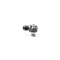 Radium V2 4AN ORB to 6AN Male Flare Low Profile Swivel Banjo Fitting