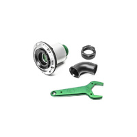 Radium Engineering Remote Mount Vented Female Dry Break 1.5" Elbow