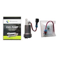 Walbro 460 lph fuel pump with Universal fitting kit High Pressure 