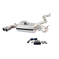 X-Force 2.5in Cat-Back Exhaust w/Varex Muffler Suit BMW 125i F20 2011-2014