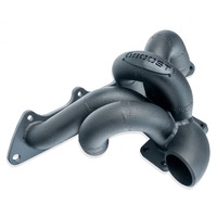 6 Boost Turbo Manifold MITSUBISHI 4G63 EVO 4-9 Low Mount T3/2x40 'DIVIDED ENTRY' Twin 40mm Wastegate Port