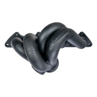 6 Boost Turbo Manifold MITSUBISHI 4G63 EVO 4-9 Reverse Rotation Low Mount V-BAND(G25/30/35 &  6262-6466 /50 Single 50mm Wastegate Port