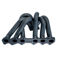 6 Boost Turbo Exhaust Manifold 2JZ-GE Non-VVTi  - T4/2x40 'DIVIDED ENTRY' Twin 40mm Wastegate Ports