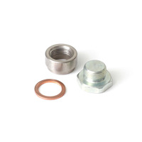 O2 Sensor weld-on bung - 303 Stainless Steel