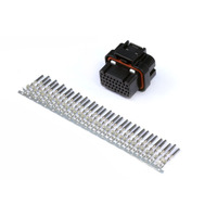 Plug and Pins Only - AMP 34 Pin 4 Row 3 Keyway Superseal Connector
