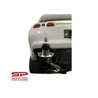 SP Mufflers 4 Inch Cat Back Stainless Exhaust - Suit R32 GTR