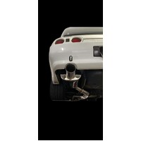SP Mufflers 4 Inch Cat Back Stainless Exhaust With Ovan Muffler  - Suit R32 GTR