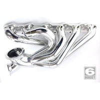 6 Boost Turbo Manifold NISSAN TB48 Forward Position Pro Mod V-BAND(PRECISION PT68-76)/60  Single 60mm Wastegate Port "Non Sportsman" 3.625"