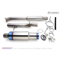 Tomei ExpremeTi Cat Back Exhaust - Nissan  Skyline  ER34 GTT  2 Door 