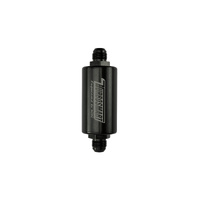 Inline Fuel Filter 10um 10AN Black