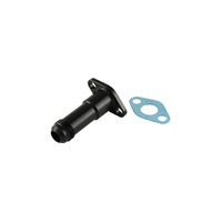 38.1mm 10AN 75mm Extended Oil Drain Black