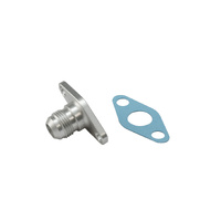 50.8mm 10AN Oil Drain Silver