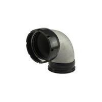 LockSleeve Turbo Adapter Compressor Outlet 3.00" to 90 Elbow Vibrant ,Plazmaclamp 3.00"