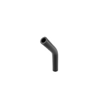 Silicon Hose 45 Elbow 0.75" BLACK