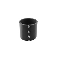 Silicon Hose Straight 2.75" x 75mm BLACK
