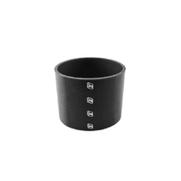 Silicon Hose Straight 4.00"x 90mm BLACK