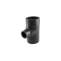 Silicon Hose Hose Tee 3.00" ID 1.50" spout