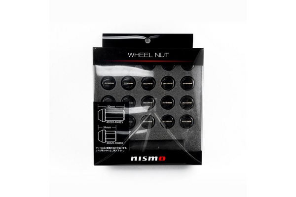 Nismo Wheel Nut Set 20 Piece  M12x1.25  Long 50mm