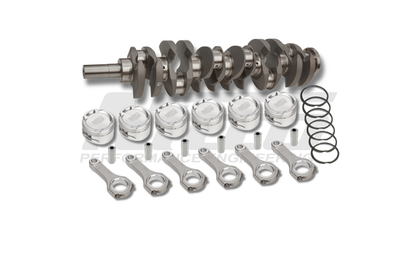 Nitto Stroker Kit - Toyota 2JZ 3.2L Stroker Drag Kit - Honda Journal [Bore Size: 86.5mm] [Rod Bolt Option: ARP 2000]