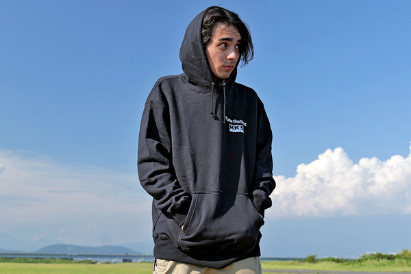 HKS HOODIE SUPER DRAGER BLACK