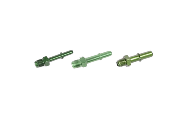 Radium SAE Male EFI Quick Connect to 6AN Male Flare Fitting