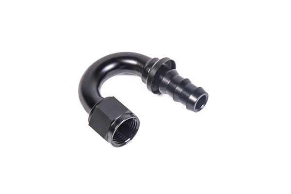 Radium PushLok Hose End 10AN 180 Degree