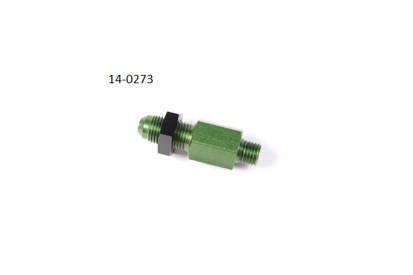 Radium AN Bulkhead Fitting with Jam Nut