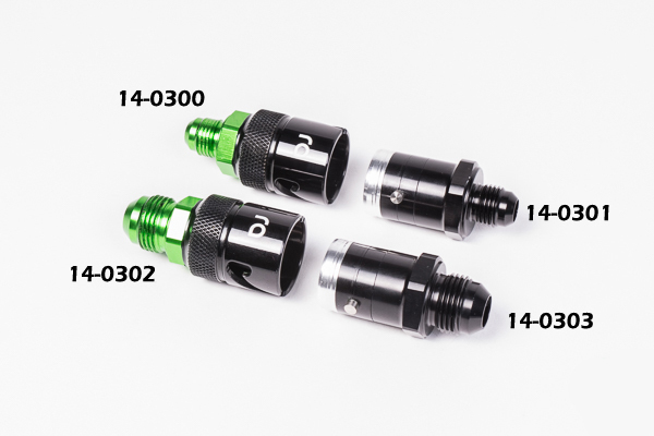Radium 27mm Dry Break Fitting 8AN Inner