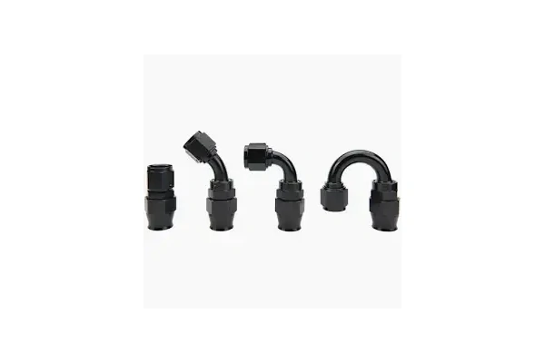Radium 8AN PTFE Hose End Black
