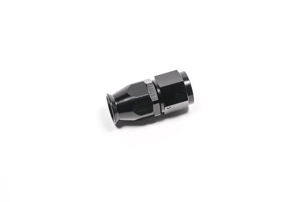 Radium 8AN PTFE Hose End Black Straight