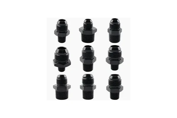 Radium AN ORB to Male AN Flare Fitting