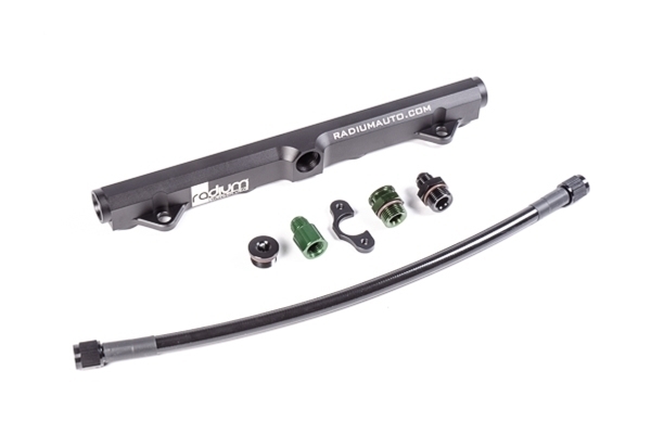 Radium Fuel Rail Kit Inc Hose/Fittings - Mitsubishi Evo 4-9