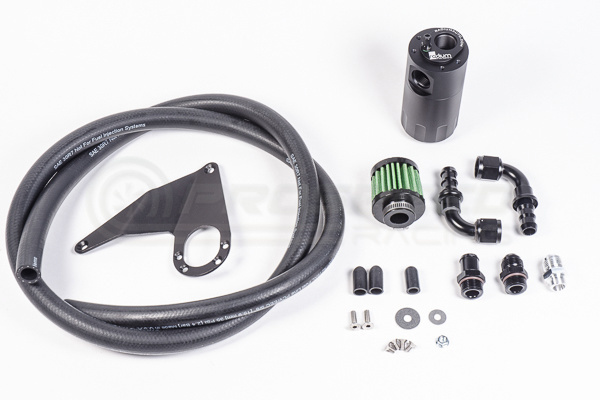 Radium Crankcase Vent To Atmosphere Catch Can Kit - Mitsubishi Evo X