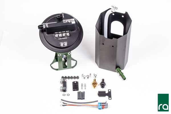 Radium Fuel Pump Hanger Suit AEM 50-1200, w/ 1 x 50-1200 - Ford Mustang S197/S550 11+