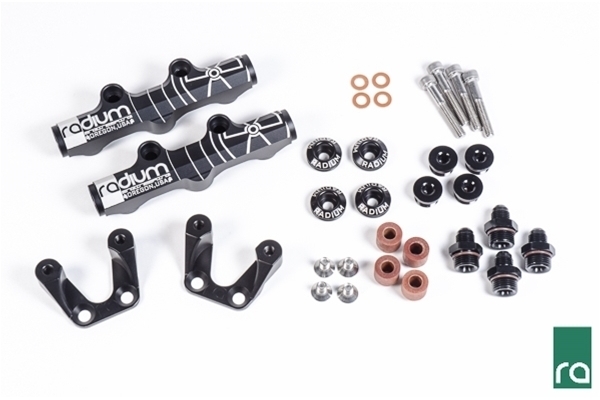Radium Fuel Rails Subaru Top Feed Conversion Rails suit 1999-2000 WRX STI