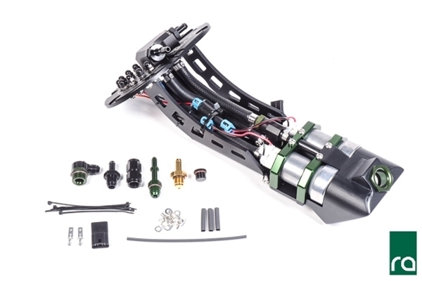 Radium Fuel Pump Hanger Suit Walbro GSS342, w/1 x Pump - Subaru WRX, STI 94-07/Forester 97-08/Liberty 89-98