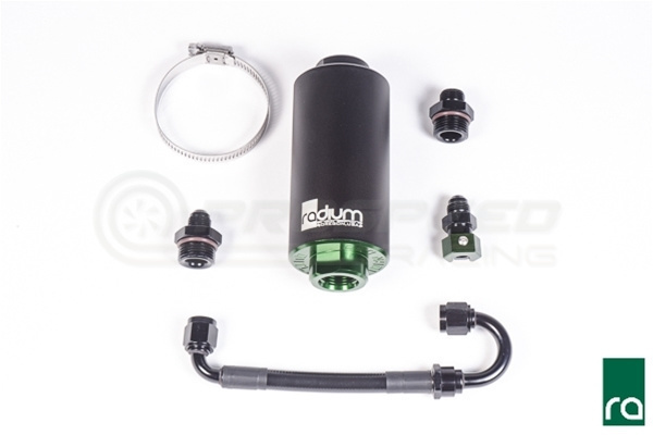 Radium Fuel Filter Kit w/10 Micron Cellulose Filter - Porsche 996/997.1 AWD